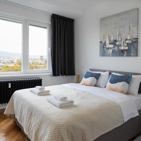 Spacious 2Bdr Apartment- Skyline View Záhřeb Exteriér fotografie