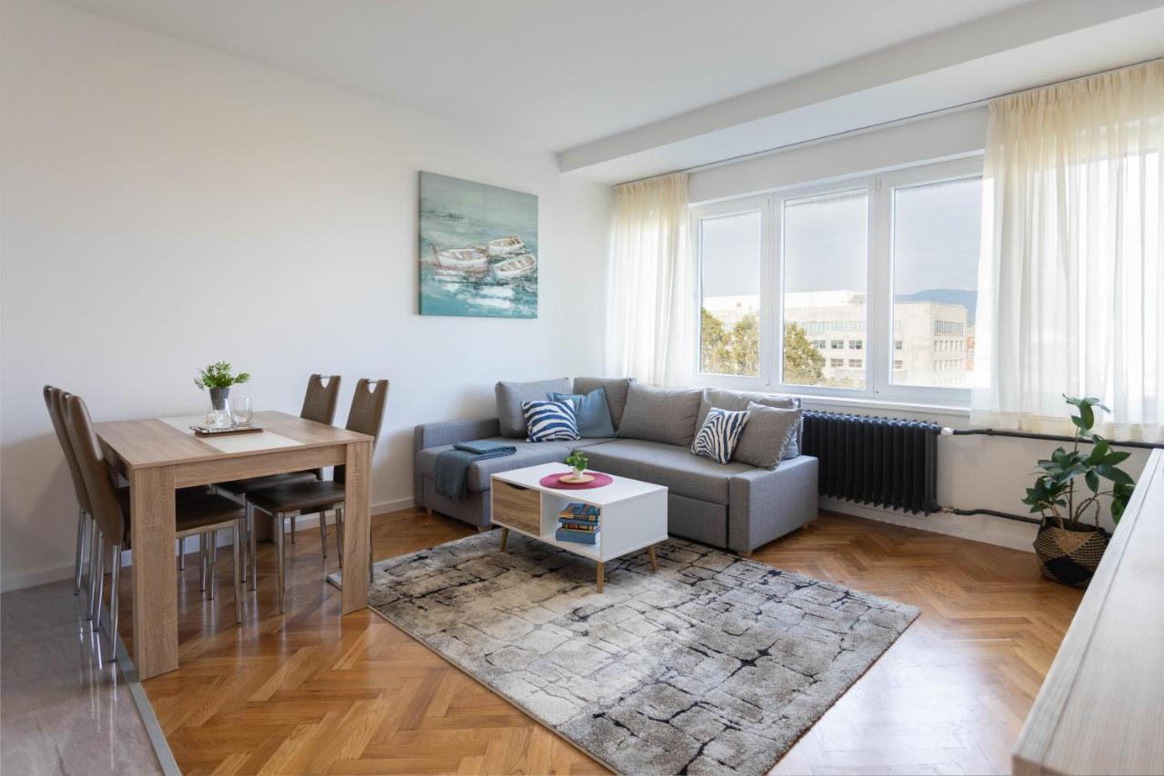 Spacious 2Bdr Apartment- Skyline View Záhřeb Exteriér fotografie
